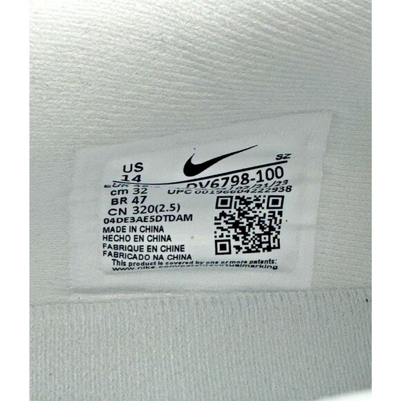 Nike Air Zoom Victory Tour 3 White/Grey Golf Shoes DV6798-100 Men\'s Size 14 main image 12